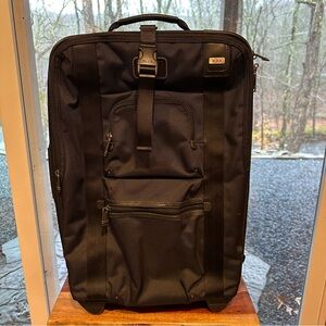Tumi carry on suitcase
